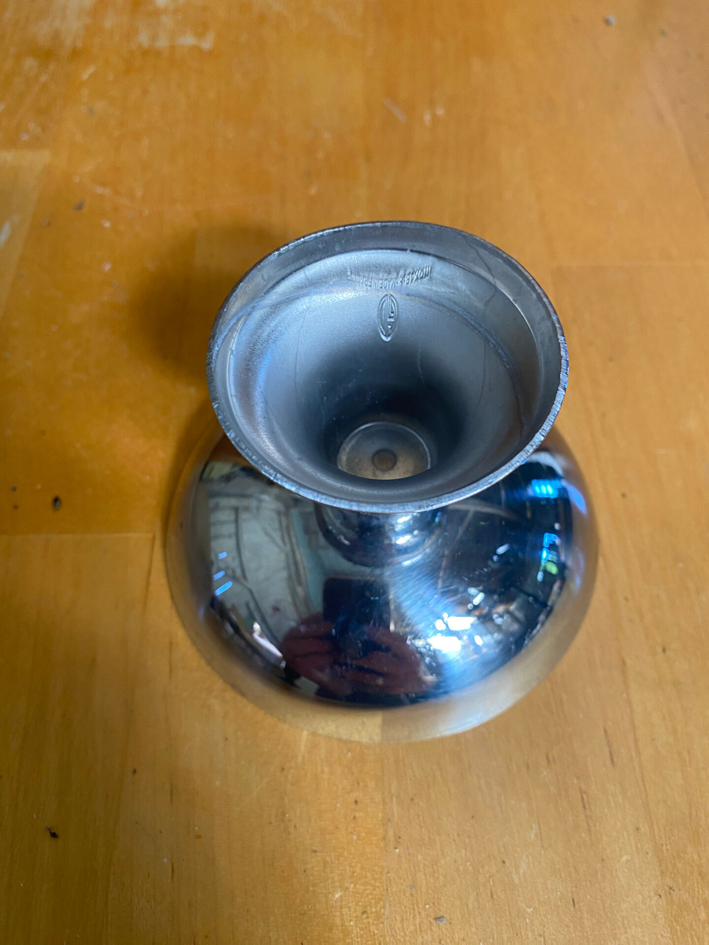 Set of 6 Ice Cream Bowls GUY DEGRENNE Stainless Steel Made in France Vintage #E1
