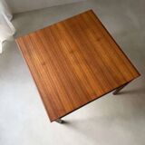 Table basse en teck Alf Svensson années 60 design mid-century