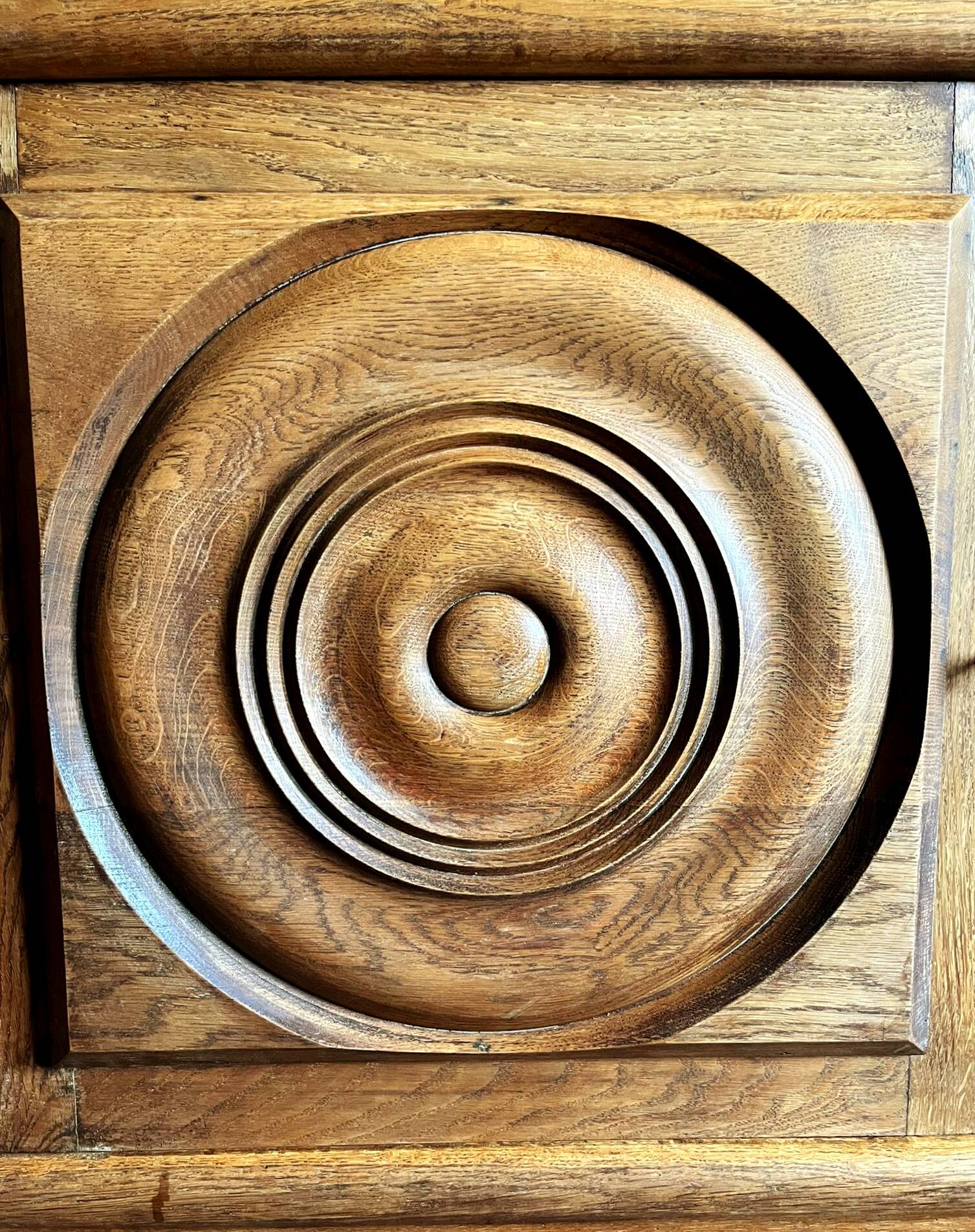 Sideboard, Charles Dudouyt, circa 1940, Art Deco, Brutalism, Modernism