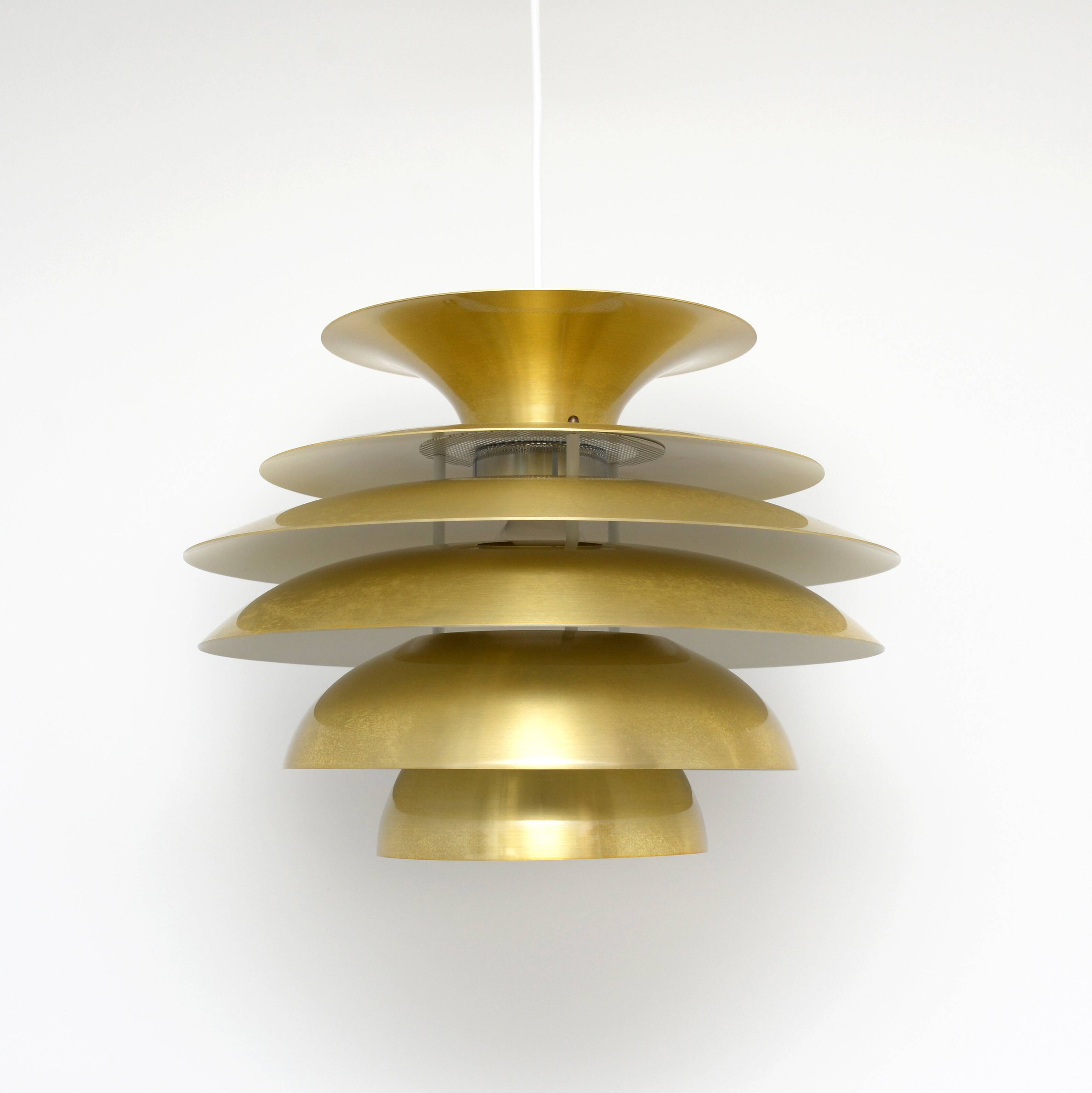 Golden lamp, Denmark 1970s