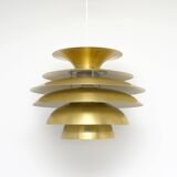 Golden lamp, Denmark 1970s