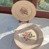 12 flat plates Digoin