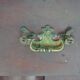 Credenza in mahogany door flame time XIX