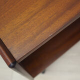 Bibliothèque en acajou, années 60, design danois, fabrication: Danemark