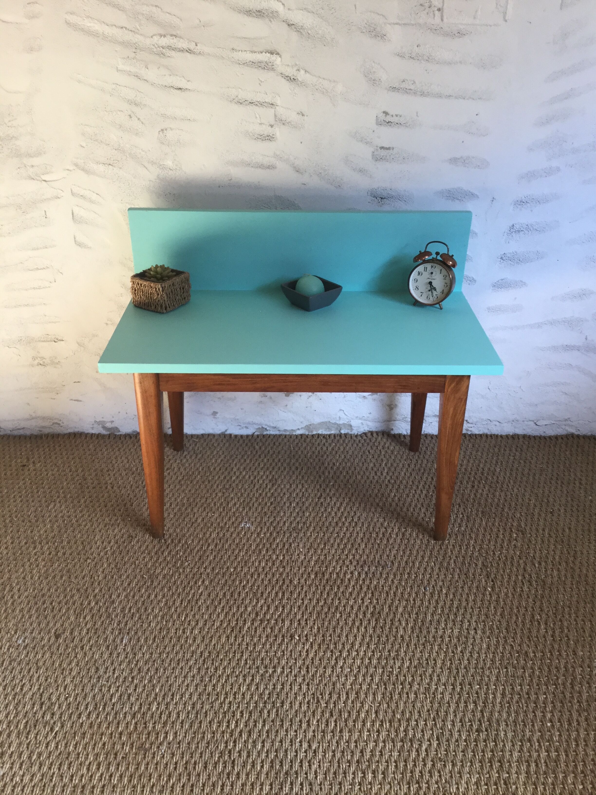 Vintage entry bench