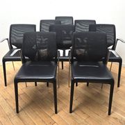 Set of 8 MediaSlim chairs, Vitra