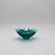 Murano Sommerso bowl - Flavio Poli - Sapphire Blue & Emerald