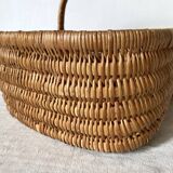 Vintage wicker basket