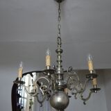 1980 tin chandelier