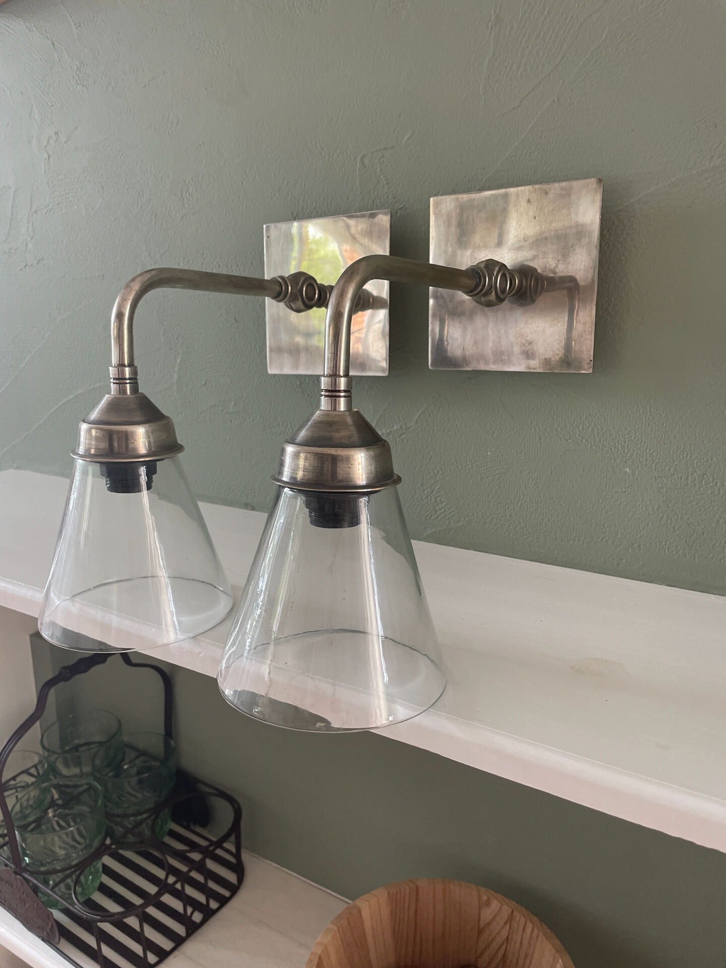 Deux Luminaires applique Loberon