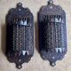 Pair of oriental wall sconces - Moucharabieh - Syria/Lebanon