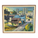Original Swedish Oil on Panel – “Northern District, Visby” by Mats Ahlberg