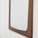 Scandinavian teak mirror