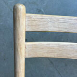 Set of 6 vintage papercord chairs Kurt Ostervig