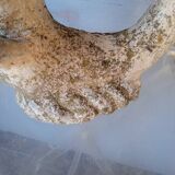 Gargoyle in cement mermaid bugle cathedral ep 1950