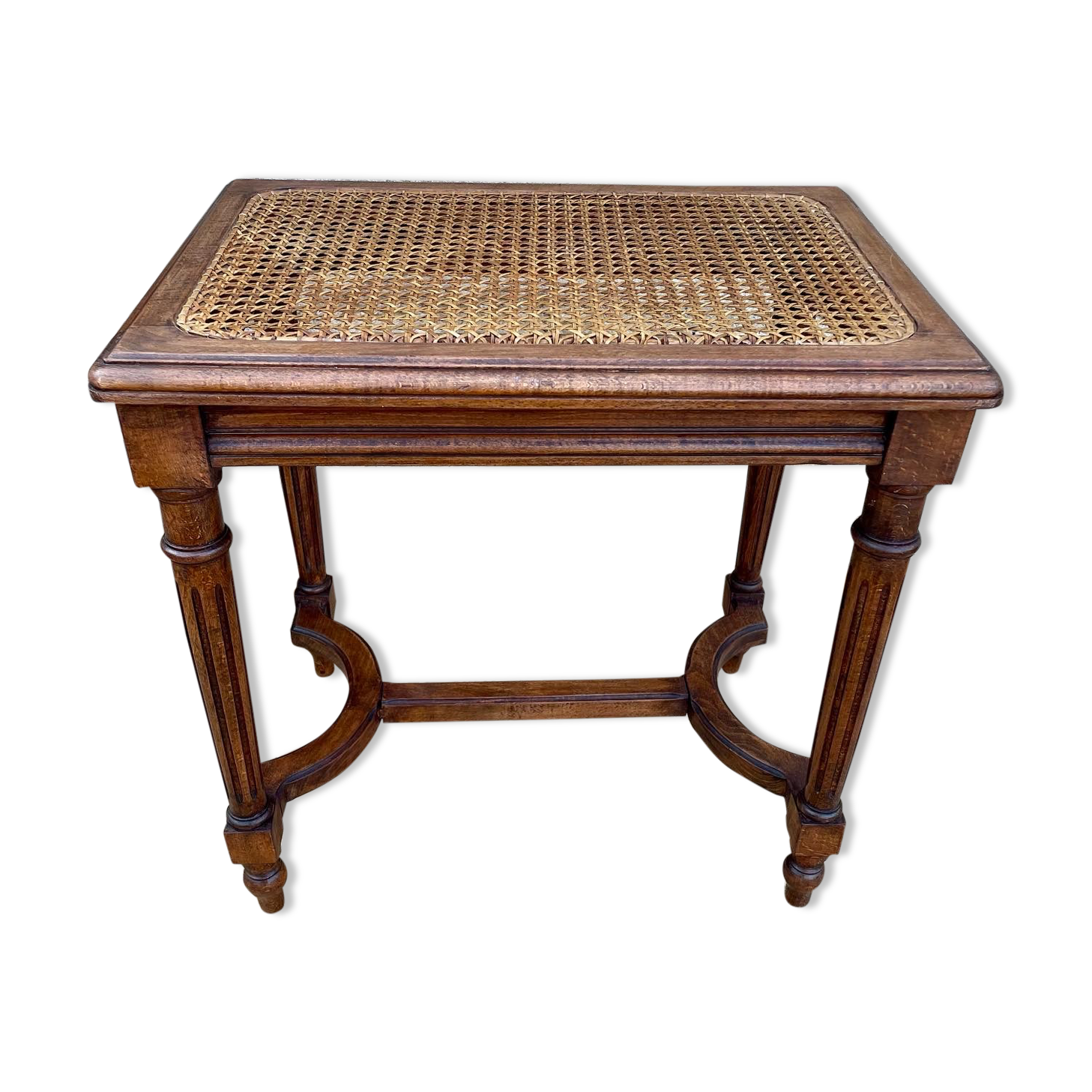 Small canned piano bench