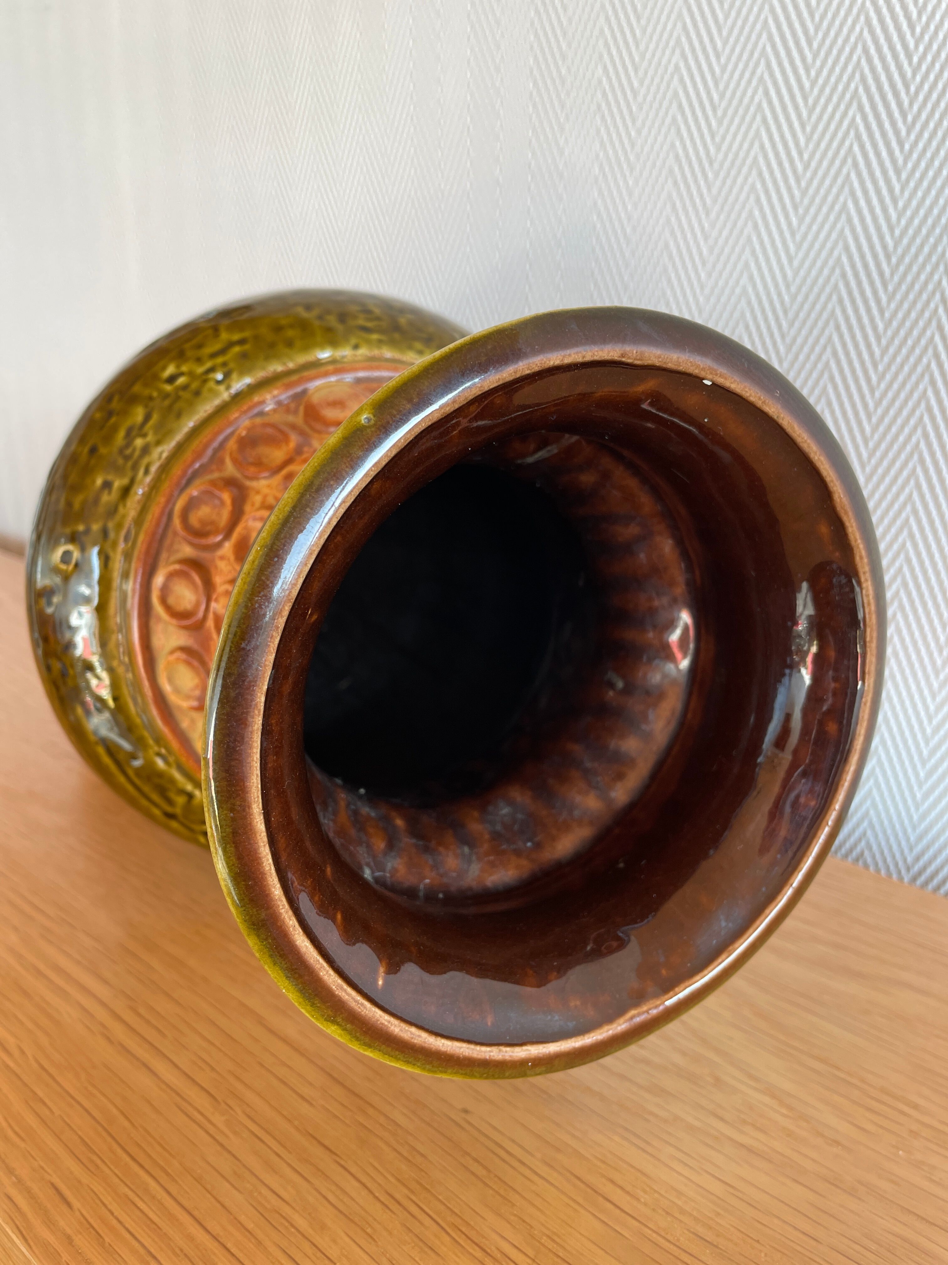 Vintage 70s ceramic vase