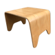 Table basse design en bois courbé vintage
