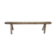 Very old oak farm bench