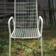 Three emu armchairs model italian vintage iron and rilsan