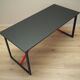 Acacia desk, Italian design, 1980s, production: Italy