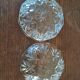 Antique jewellery box or cut crystal sweet jar.