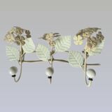 Hydrangea coat rack