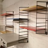 Triple shelf with Tomado desk (metal)
