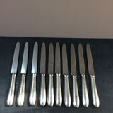 Set of 10 SF Art Deco knives