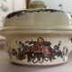 Vintage small terrine sweet box Sarreguemines Obernai