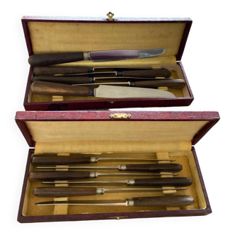 Set of 12 Apollonox horn knives