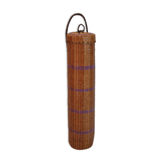 Long basket with lid