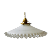 Suspension in serrated opaline 50s