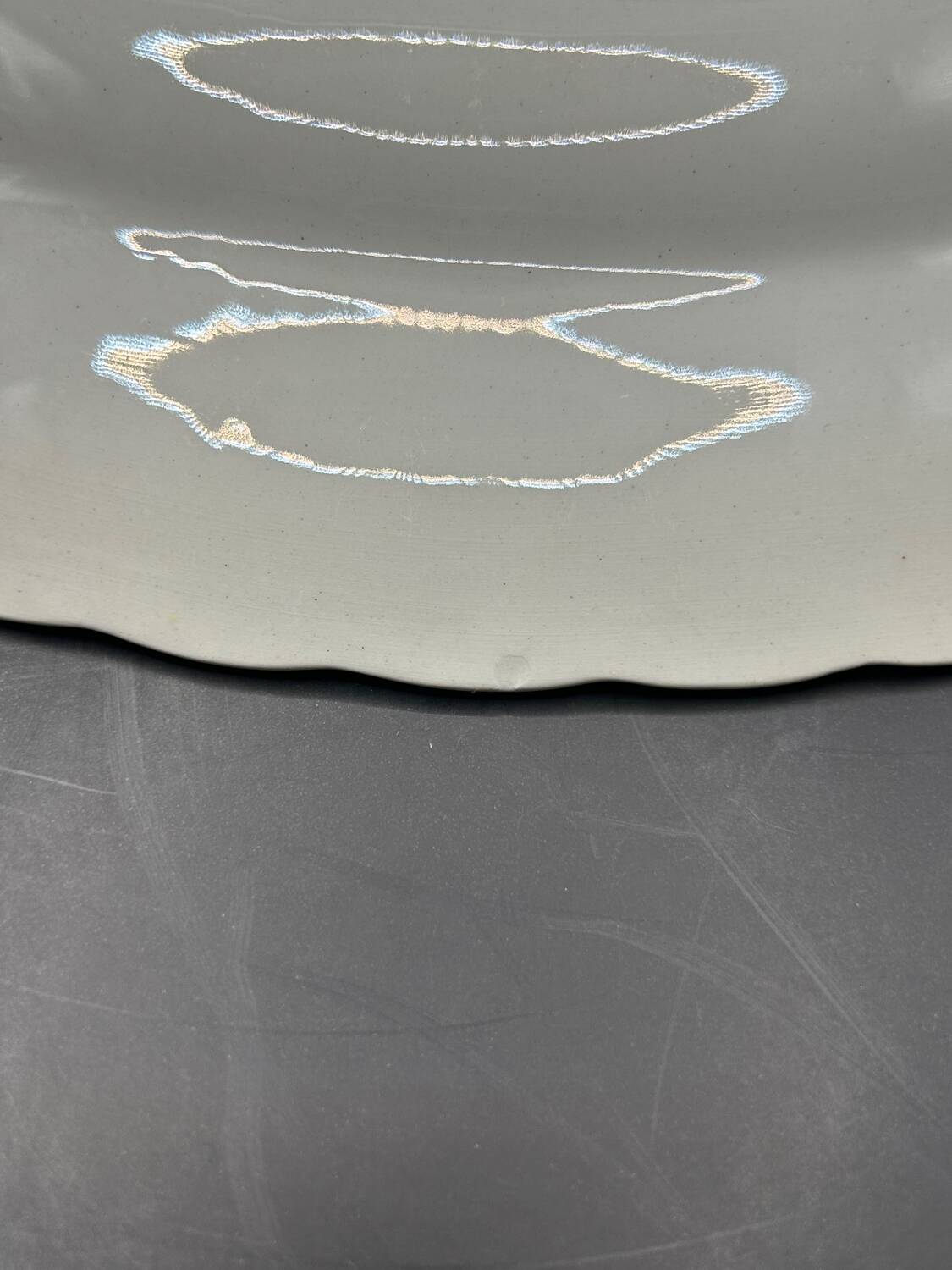 Oval dish in Myott earthenware - The Hunter