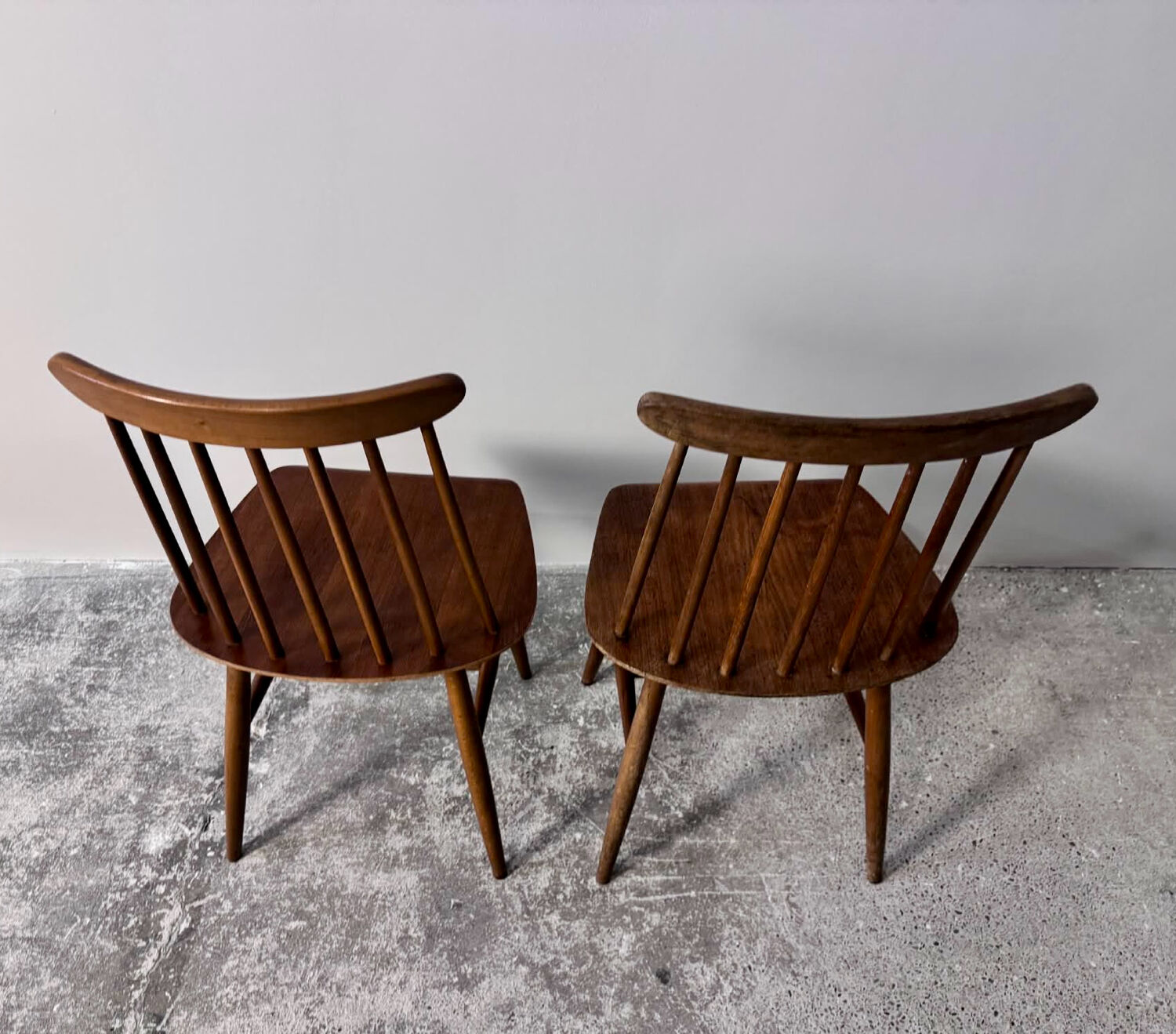 Scandinavian chairs in teak Tapiovaara