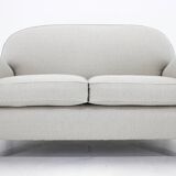 1940s Italian Newly Upholstered Two Seat Sofa