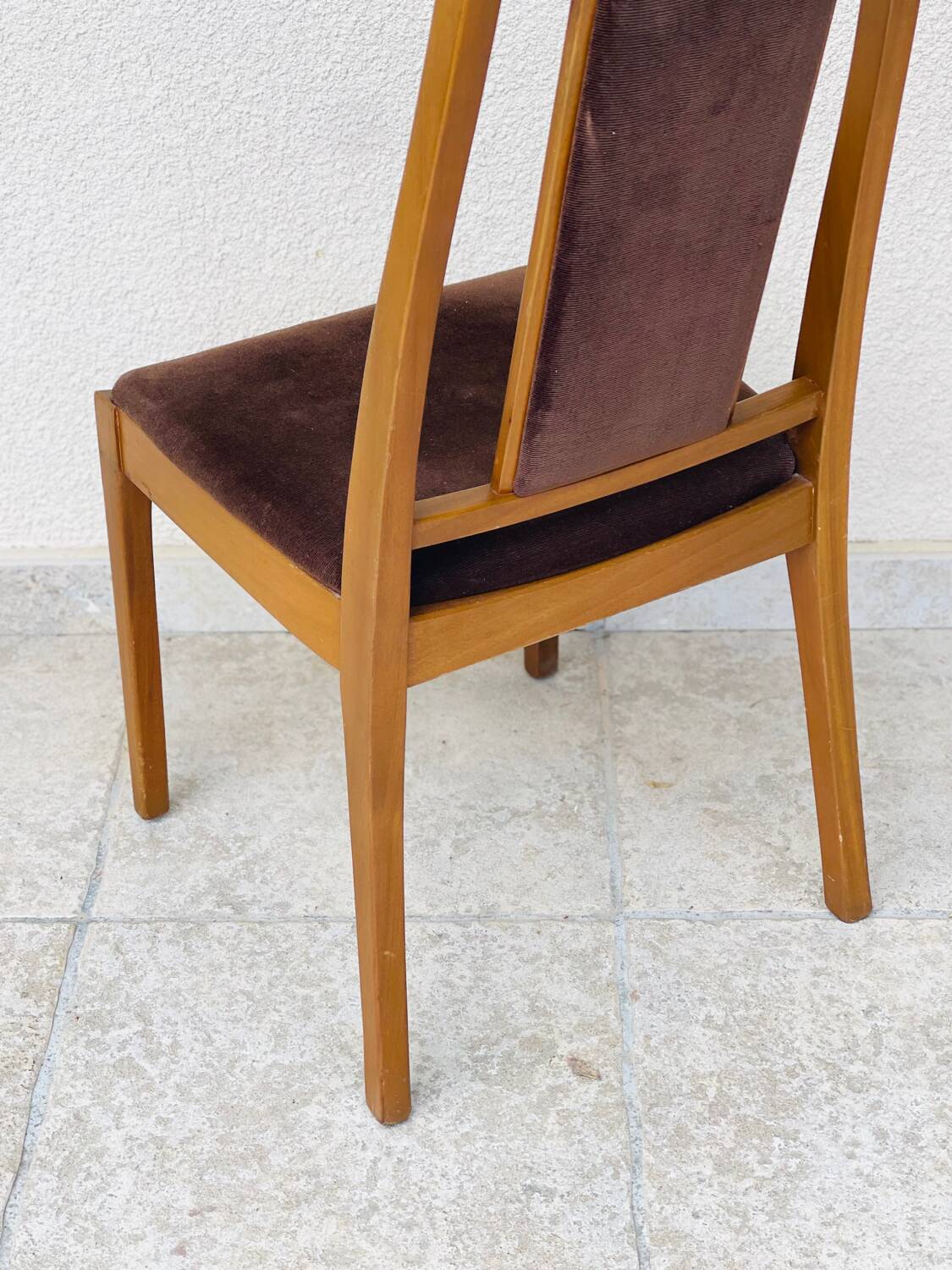 4 chaises vintage Nathan Furniture