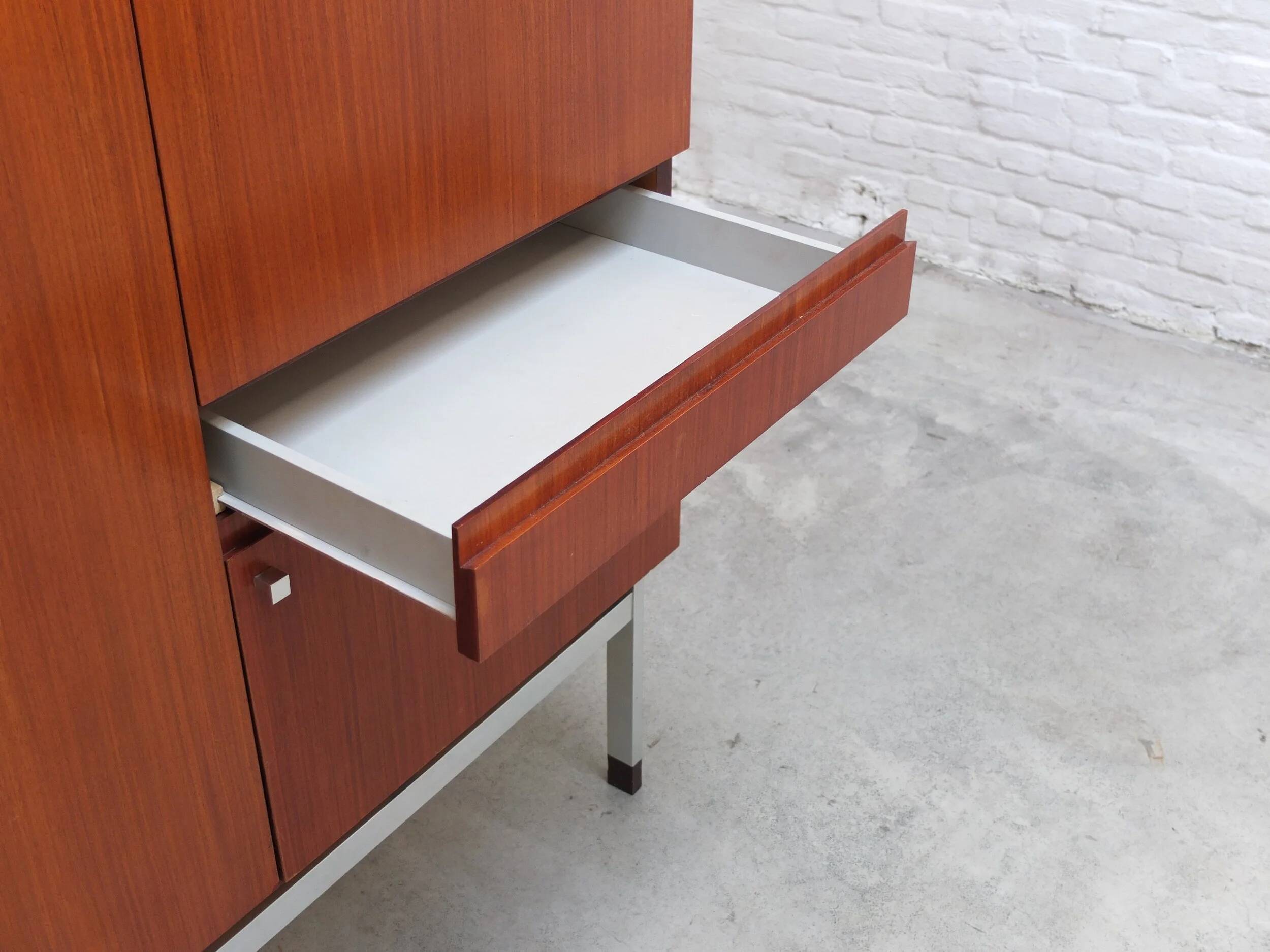 Modernist bar cabinet by Werner Wölfers for V-Form, 1960s