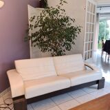 roche bobois polo leather sofa