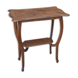 Table d’appoint en bois courbé art nouveau, années 1920