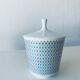 Vintage porcelain candy box stamped Heinrich