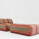 Vintage Roche Bobois Voyage Immobile armchair and ottoman
