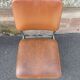 2 vintage leatherette and chrome chairs 1970
