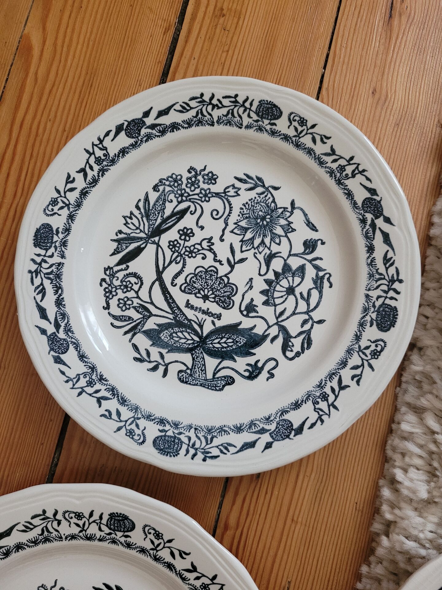 Lot de 5 assiettes à dessert Kesteloot
