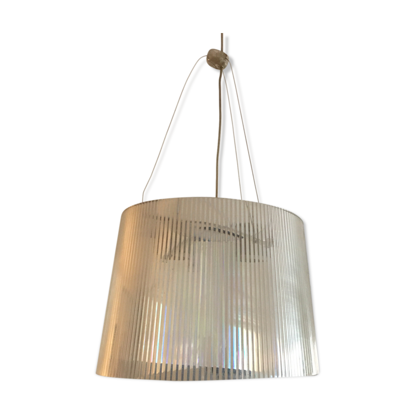 Transparent Kartell hanging lamp