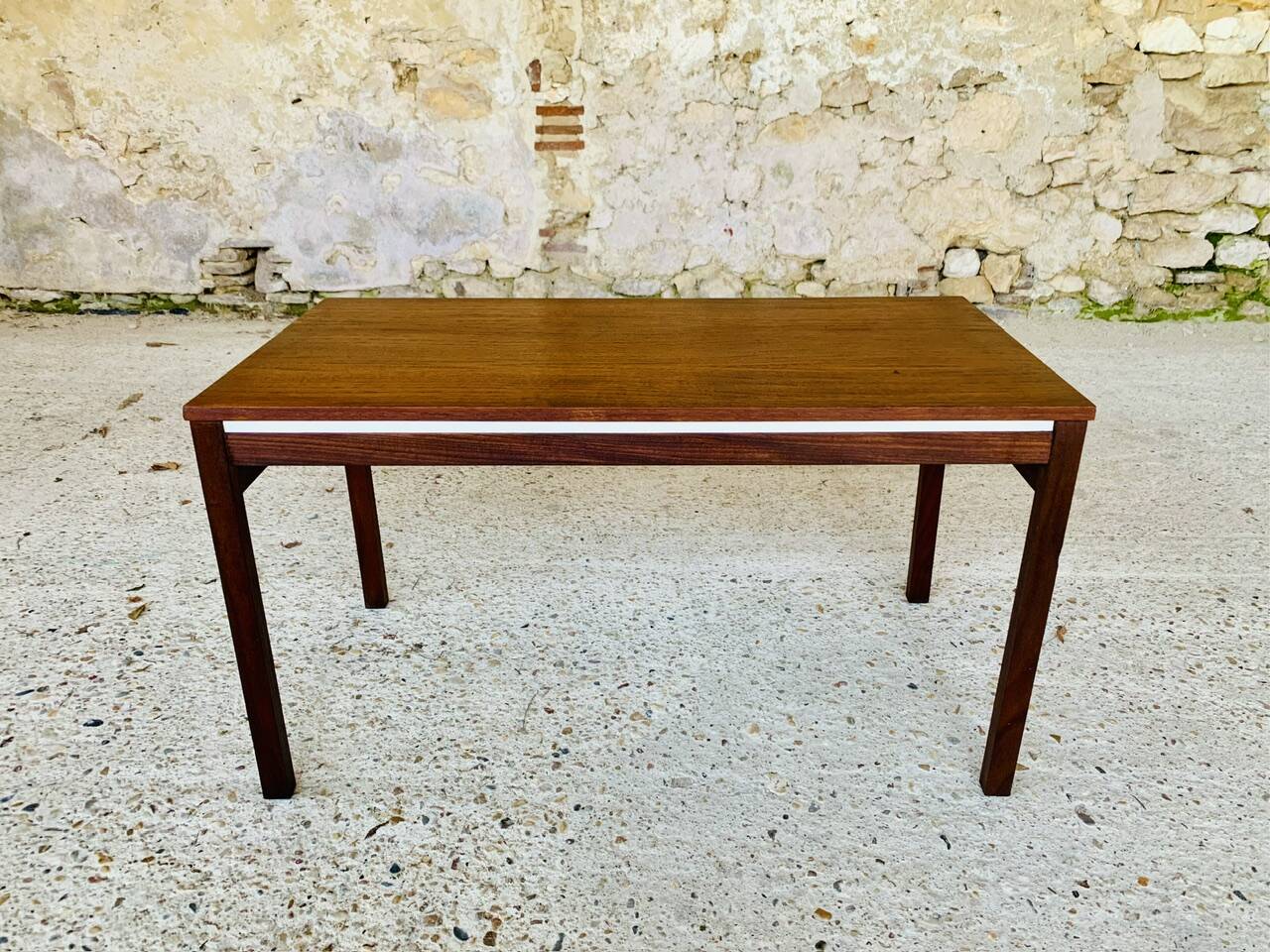 Scandinavian teak coffee table by FM, circa 1960-1970