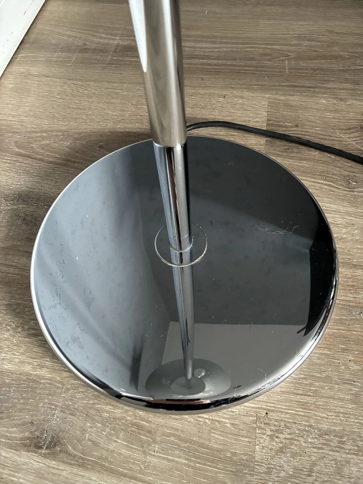Staff Leuchten mid-century floor lamp with large shade, 1970s