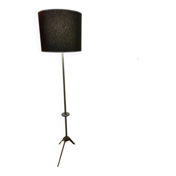 Lampadaire noir tripode vintage — Beyit