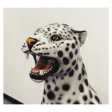 Snow Leopard Ceramic