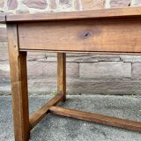 Cherry farmhouse table